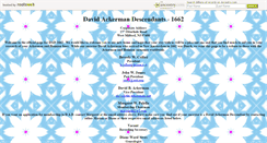 Desktop Screenshot of ackerman-1662.rootsweb.com